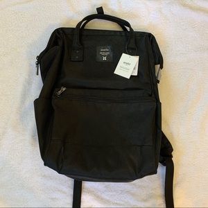 Anello large unisex black backpack